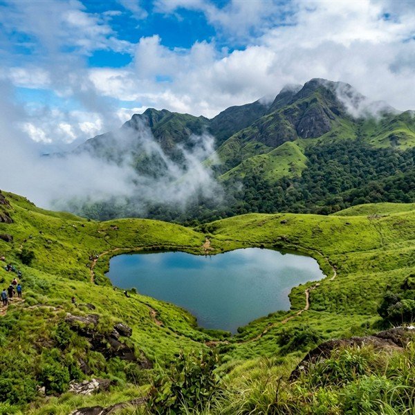 Chembra Peak morning trek on Instagram